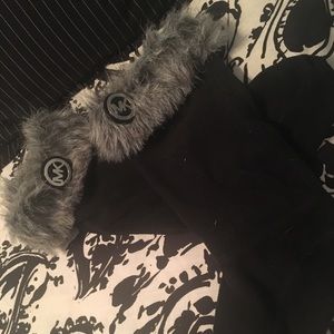 Michael Kors Boot Cuff Faux Fur Boot Socks